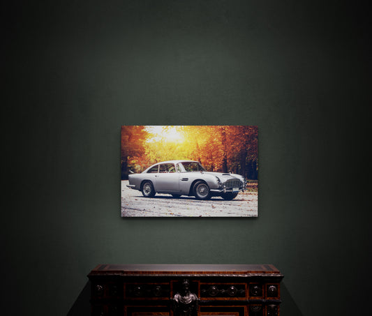 Canvas Selected Art Rectangle - Vintage Car